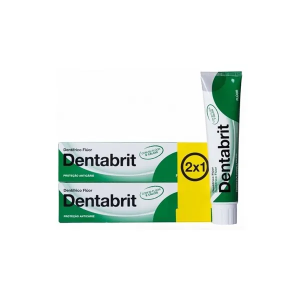 Dentabrit Fluorine Toothpastes Pack Duo