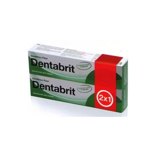 Dentabrit Fluorine Toothpastes Pack Duo