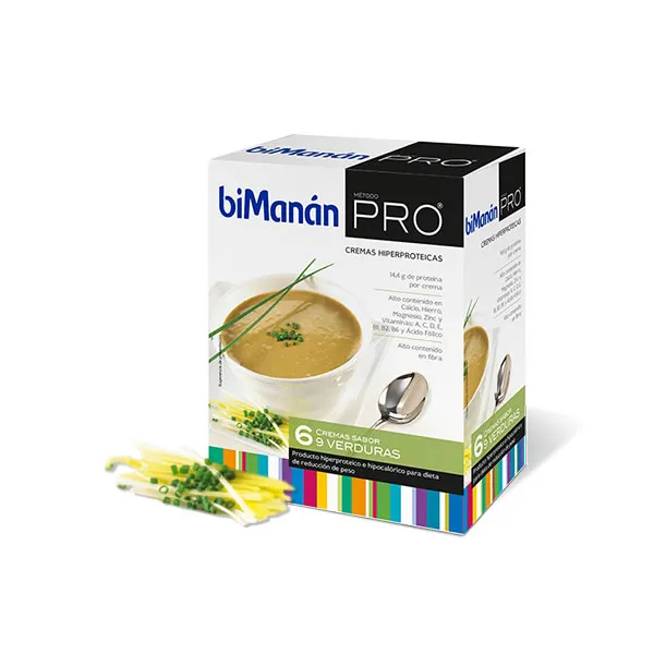 Bimanán Pro 9 Vegetable Cream 6 Units