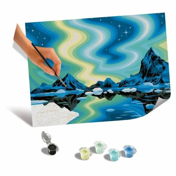Skaičių spalvinimo rinkinys Ravensburger Creart Canvas