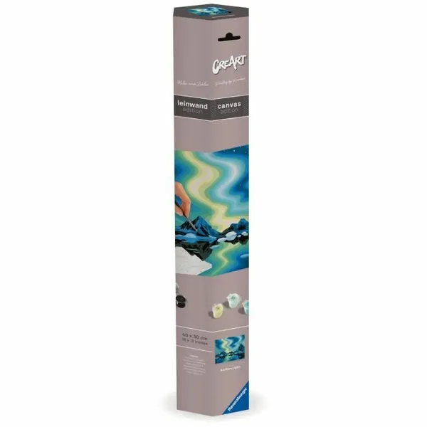 Gleznošanas pēc skaitļiem komplekts Ravensburger Creart Canvas