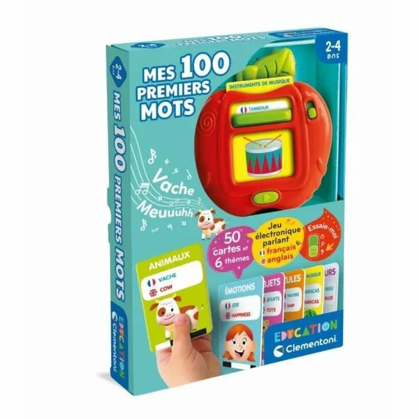 Образовательный набор Clementoni My first 100 words Bilingual