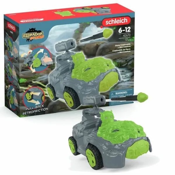 Playset Schleich Pierre's Crashmobile 17 Daudzums