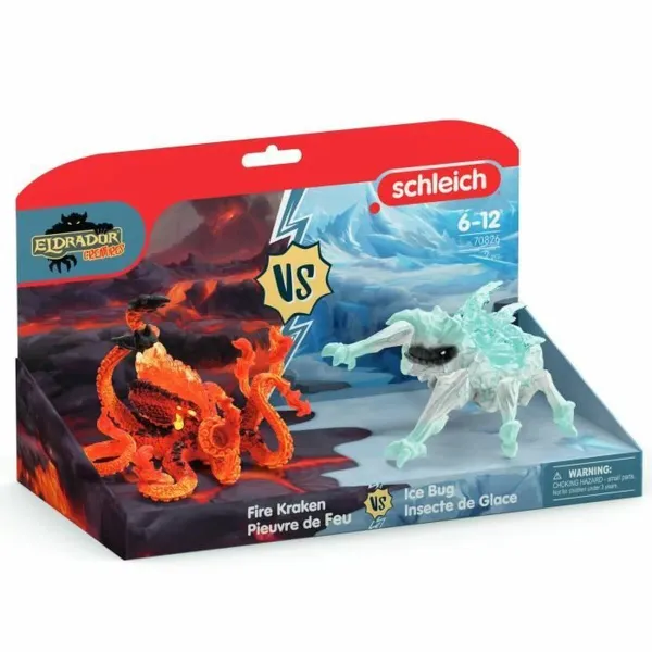 Аксессуары для кукольного домика Schleich Lava Octopus vs Ice Bug Duo