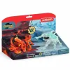 Аксессуары для кукольного домика Schleich Lava Octopus vs Ice Bug Duo