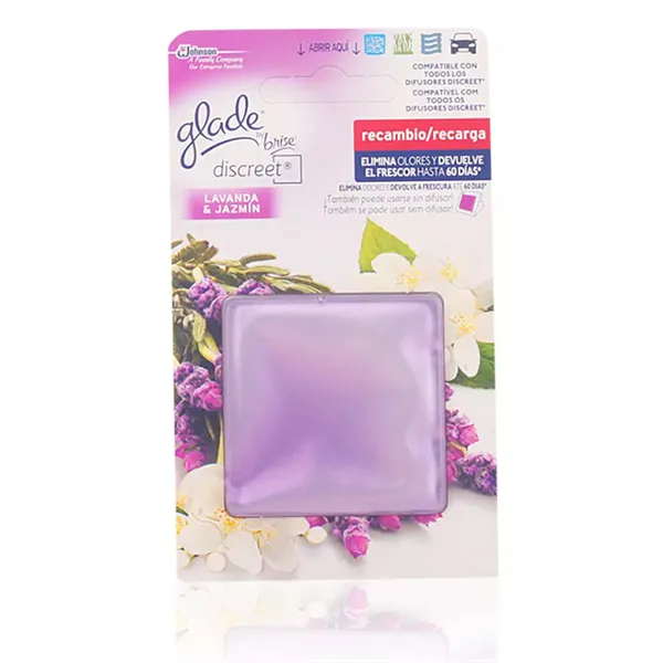 Glade Brise Discreet Calm Lavender & Jasmine Electric Air Freshener Refill 1 Unit