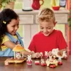 Аксессуары для кукольного домика Sylvanian Families Puesto de hamburguesas - Papa Latte Cat y Scooter 30 Предметы