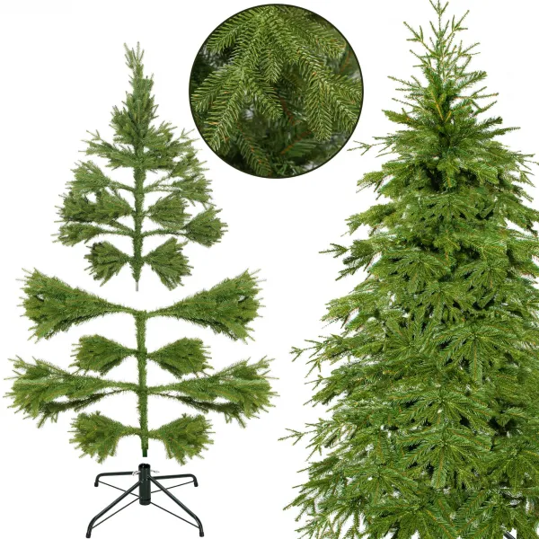 Dabīgā egle PE 180 cm