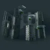 Statybos rinkinys Ravensburger GraviTrax PRO Extension 33 Dalys
