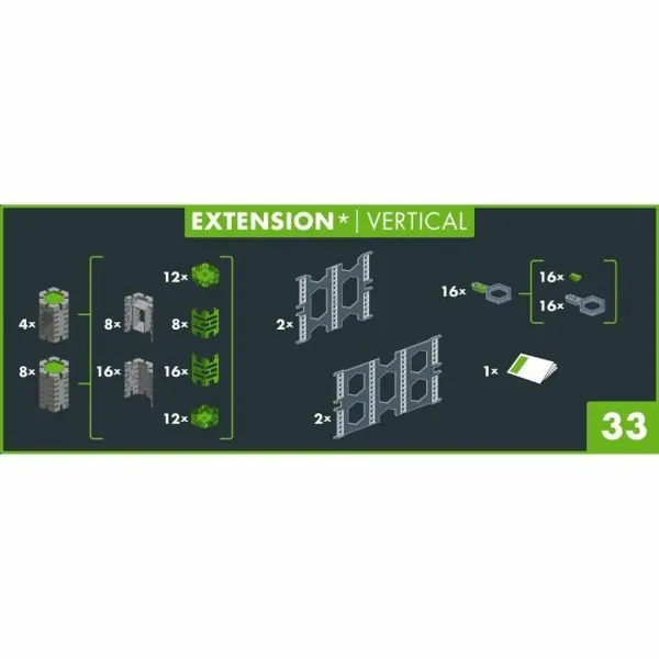 Construction set Ravensburger GraviTrax PRO Extension 33 Pieces