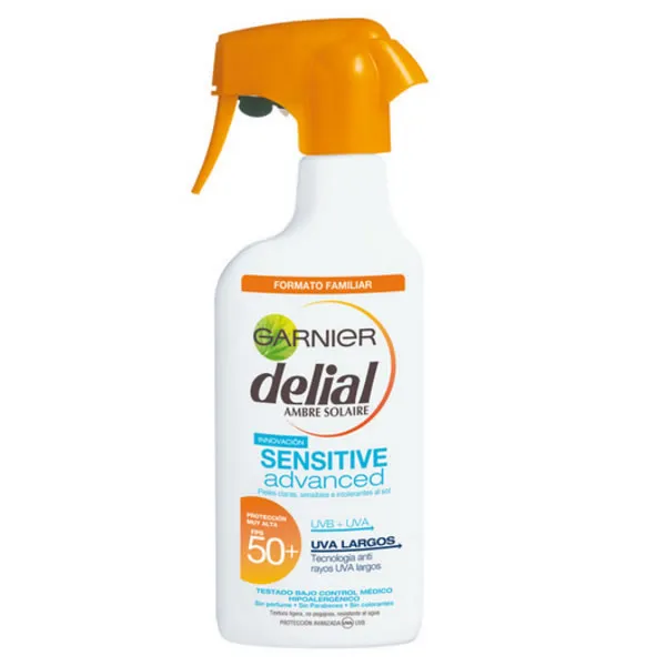 Delial Sensitive Protective Spray  Spf50 300ml