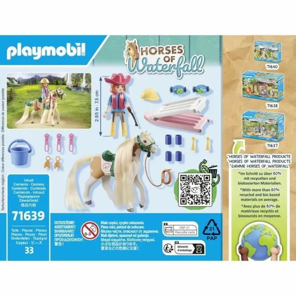Playset Playmobil 71639 Ellie with horse 33 Kappaletta