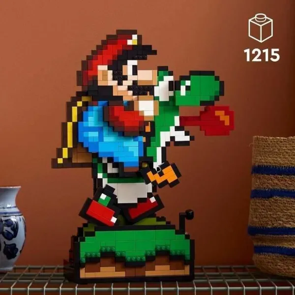 Celtniecības Komplekts Lego Super Mario World™ Mario and Yoshi