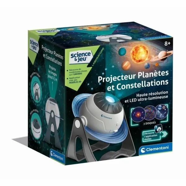 Izglītojošā Spēle Clementoni Proyector de Planetas y Constelaciones