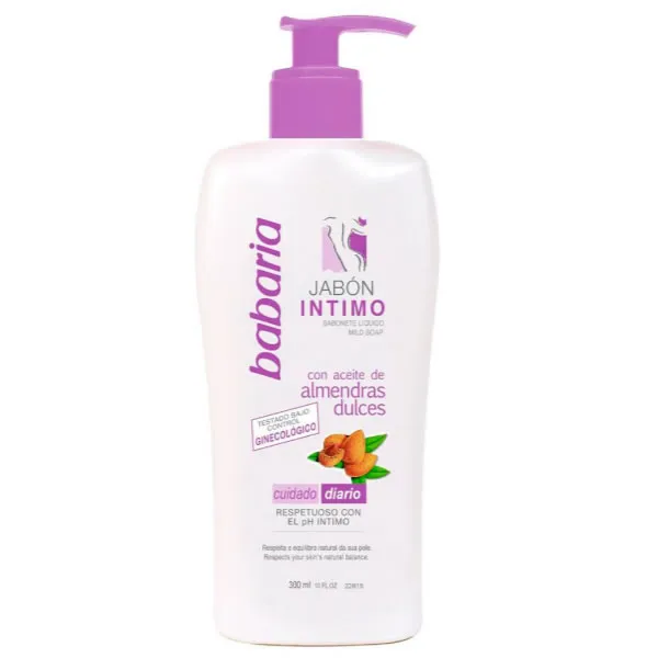 Babaria Intimate Hygiene Soap Almond Oil  300ml