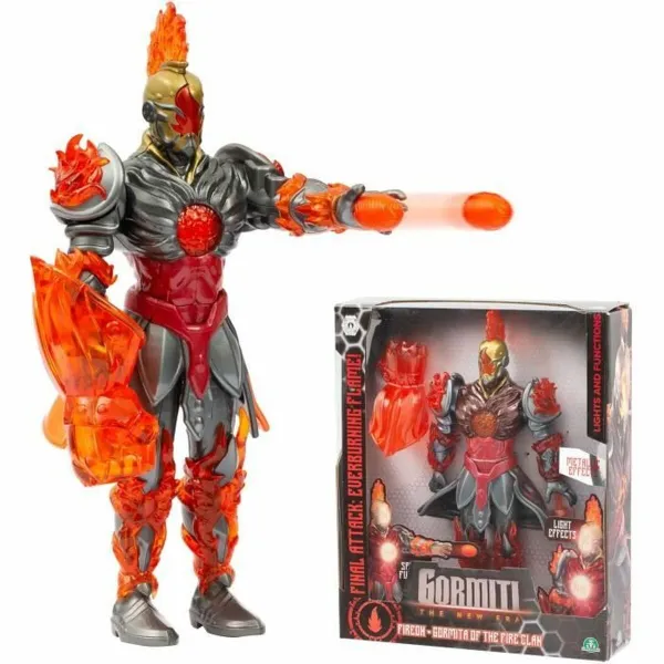 Figuuri, jossa liikkuvat raajat Gormiti Fireon 27 cm