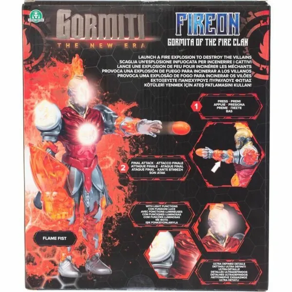 Jointed Figure Gormiti Fireon 27 cm