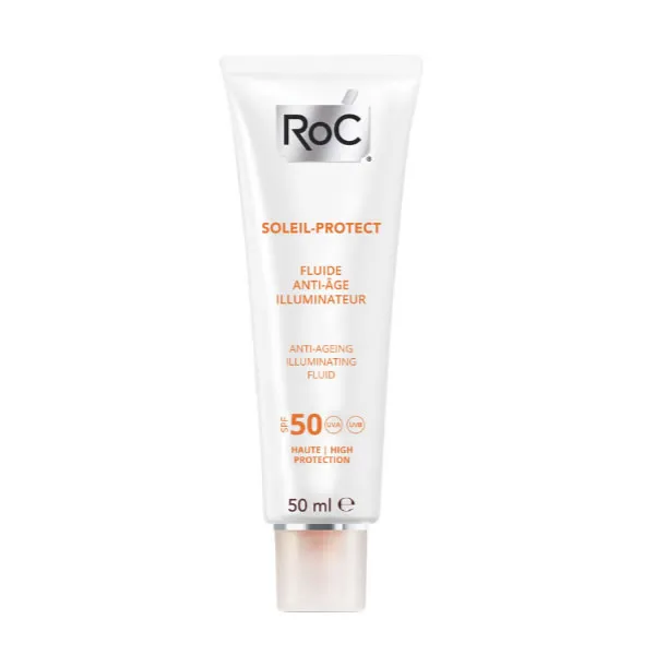 Roc Soleil Protect Anti Ageing Illuminating Fluid Spf50 50ml