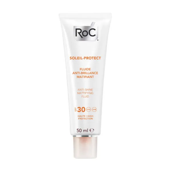 Roc Soleil Protect Anti Shine Mattifying Fluid Spf30 50ml