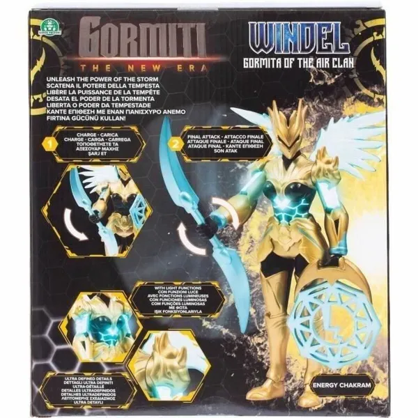 Action figure Gormiti Gormiti with Air light attack