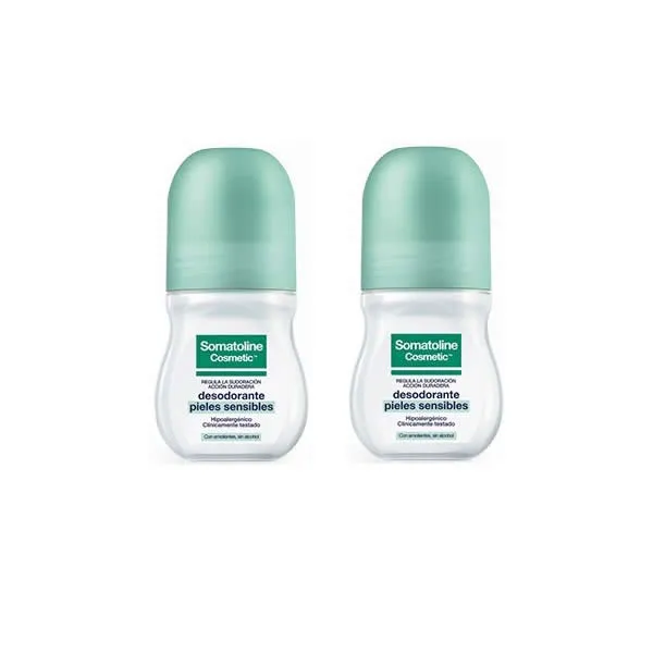 Somatoline Cosmetic Pack Sensitive Skin Deodorants 2X50ml