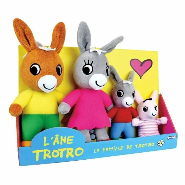 Fluffy toy Jemini Trotro and Family Brown