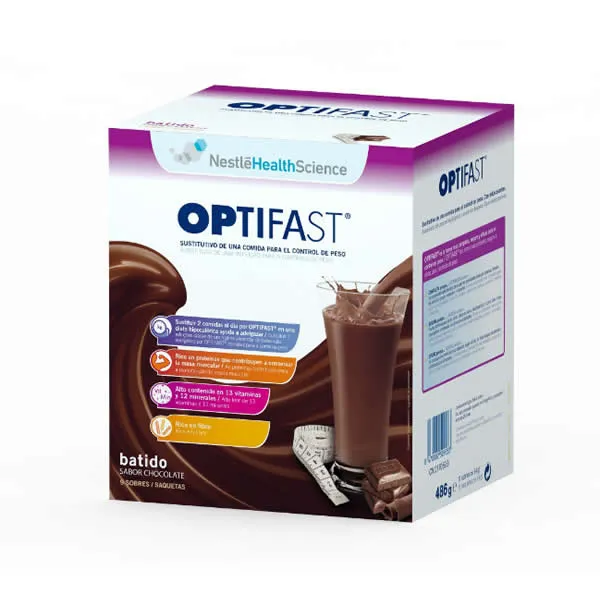 Optifast Batido Chocolate 9 Unidades