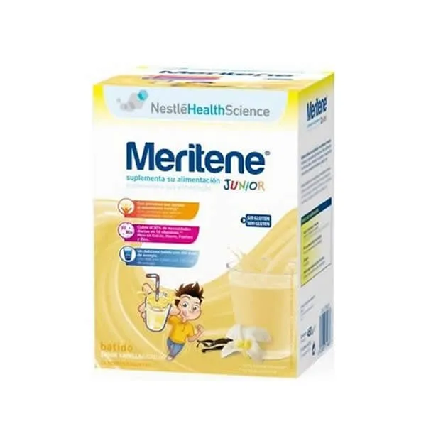 Meritene Junior Batidos Sabor Vainilla 15 Sobres