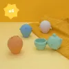 Vannimänguasjad Badabulle 4 Tükid, osad