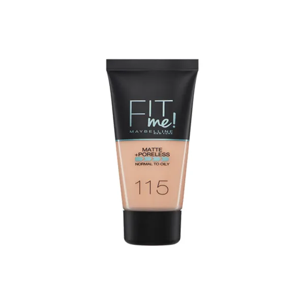 Maybelline Fit Me Matte Poreless Foundation 115 Ivory 