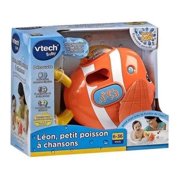 Kylpylelut Vtech Baby Léon, Petit Poisson à Chanson