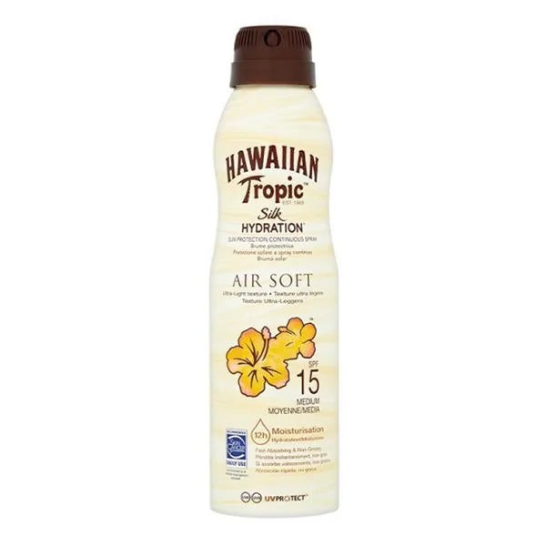 Hawaiian Tropic Silk Hydration Air Soft Protective Mist Spf15 177ml