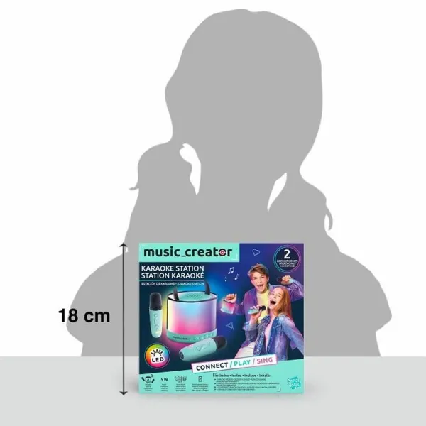 Kaiutin karaokemikrofonilla Canal Toys INF 044