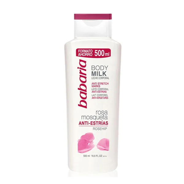 Babaria Rosa Mosqueta Anti Stretch Body Milk 500ml