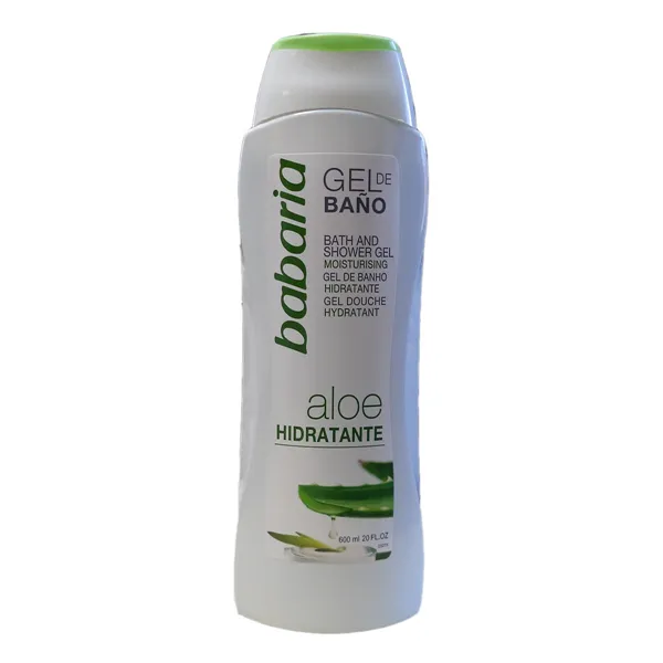 Babaria Aloe Moisturizing Bath Gel 600ml