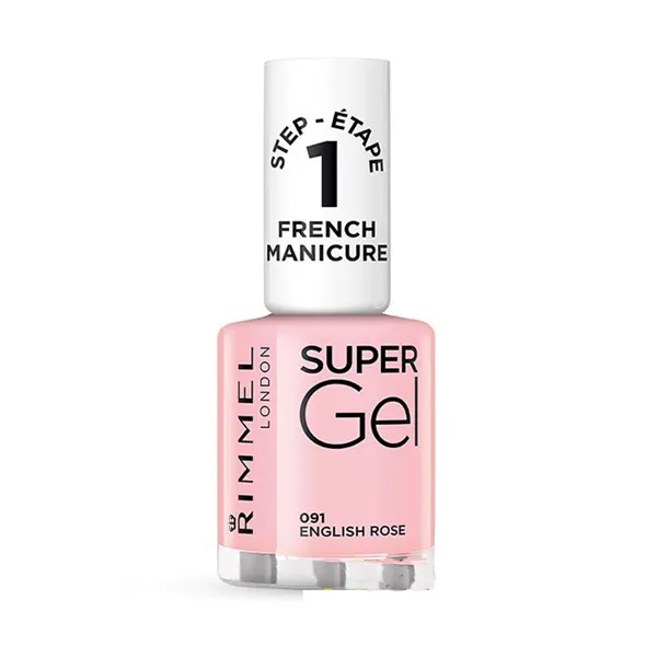 Rimmel London Super Gel French Manicure 091 English Rose