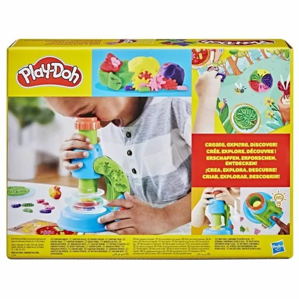 Žaidimas iš plastilino Play-Doh Mi Pequeño Microscopio Geltona
