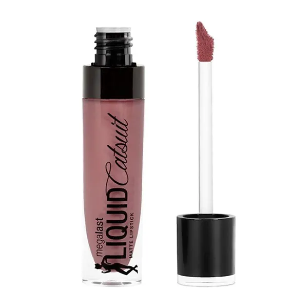 Wet N Wild Megalast Liquid Catsuit Matte Lipstick Rebel Rose