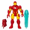 Figuuri, jossa liikkuvat raajat Hasbro MixMashers Iron Man