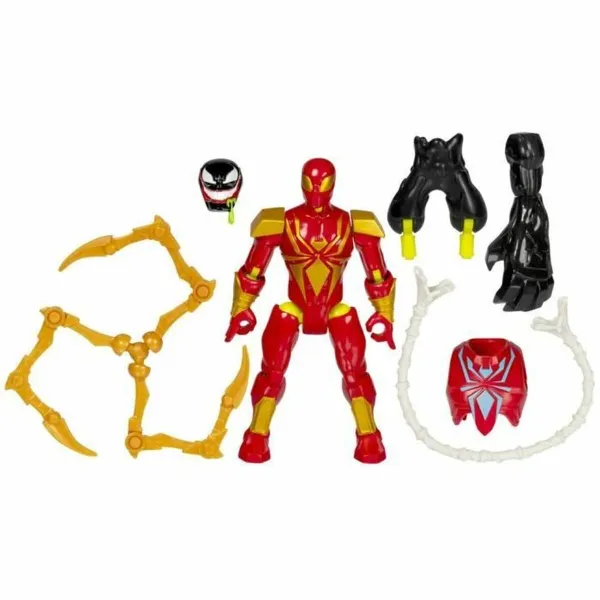 Sujungiama dalis Hasbro MixMashers Iron Spider Deluxe