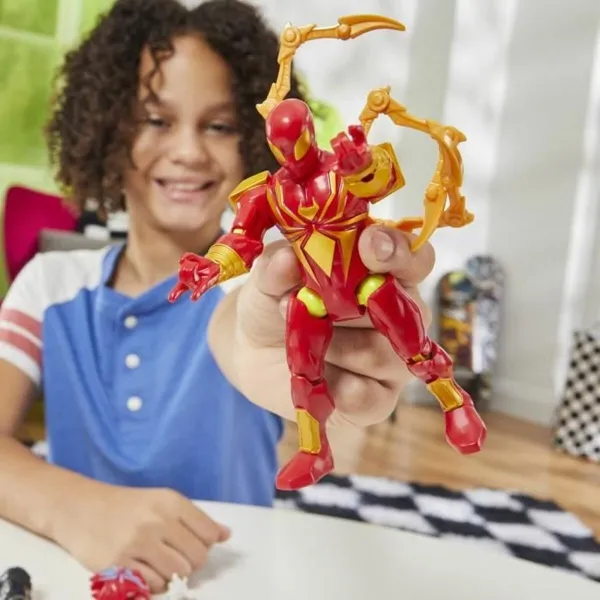Sujungiama dalis Hasbro MixMashers Iron Spider Deluxe