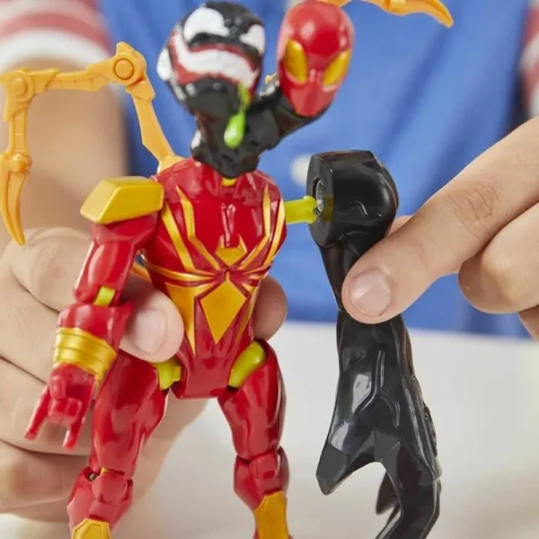 Sujungiama dalis Hasbro MixMashers Iron Spider Deluxe