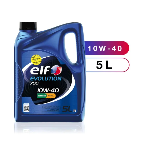 Auto mootoriõli Elf Evolution 700 10W40 5 L