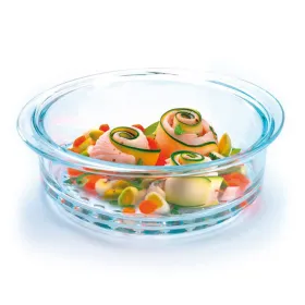 Orkaitės Indas Pyrex Steam&Care Skaidrus stiklas