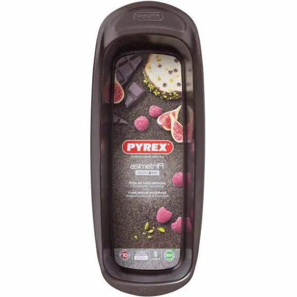 Kepimo forma Pyrex Juoda Metalinis