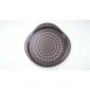 Pizza Mould Pyrex Brown Black Metal