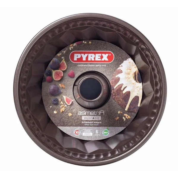 Cepšanas Veidne Pyrex Brūns Metāls Alumīnijs
