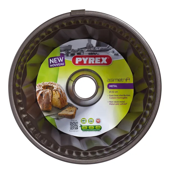 Cepšanas Veidne Pyrex Brūns Metāls Alumīnijs