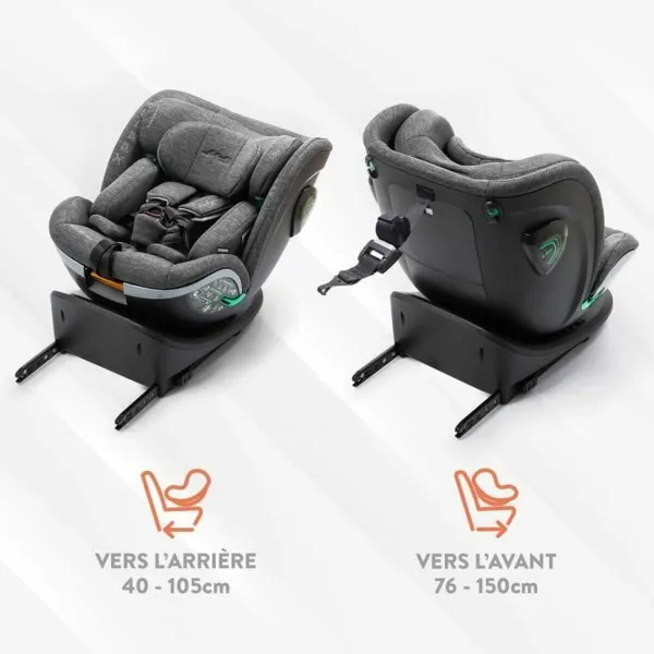 Auton Istuin Babyauto XPERTA GREY DOBBY Harmaa 0 (de 0 a 10 kilos) I (9 - 18 kg) II (15-25 kg) III (22 - 36 kg) Lasten ECE R129