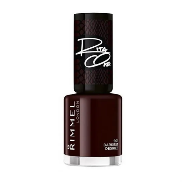 Rimmel London Rita Nail Lacquer 901 Darknest Desires